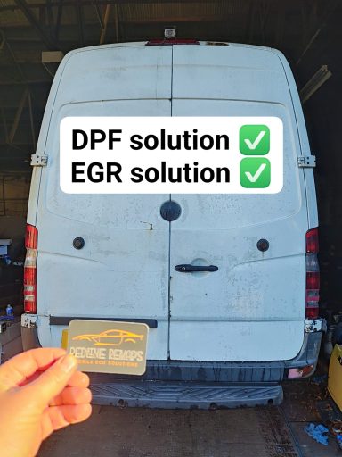 EGR and DPF Delete in Glasgow, Sprinter van