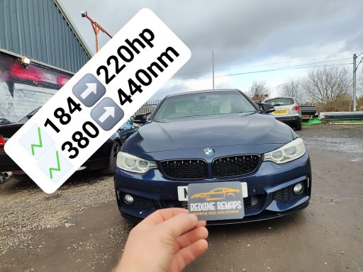 BMW 420d 2014 ✅Stage1 📈184➡️220hp 📈380➡️440nm