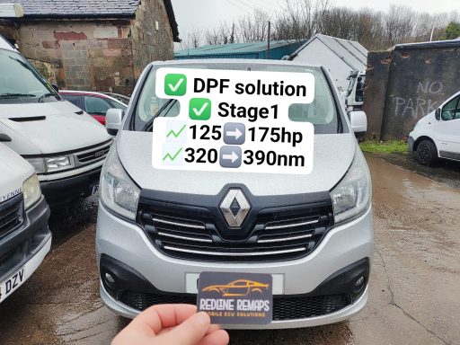 Renault Trafic 1.6 BiTurbo 2019. DPF solution,  Stage1