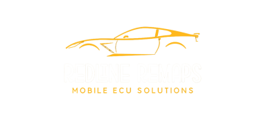 Official logo for Redline Remaps Ltd ECU remapping and professional vehicle tuning services company based in Glasgow, Scotland.
